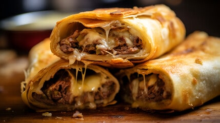 Cheesesteak Eggrolls