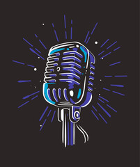 Sip and Sing logo with microphone icon